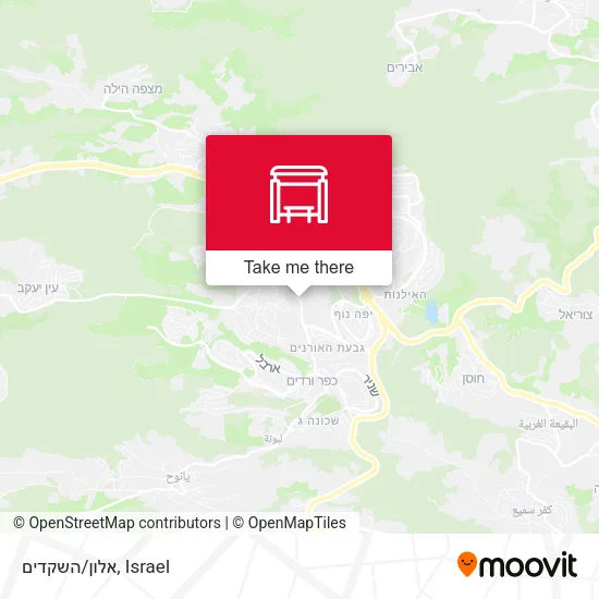 Карта אלון/השקדים