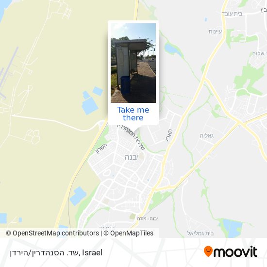 Карта שד. הסנהדרין/הירדן