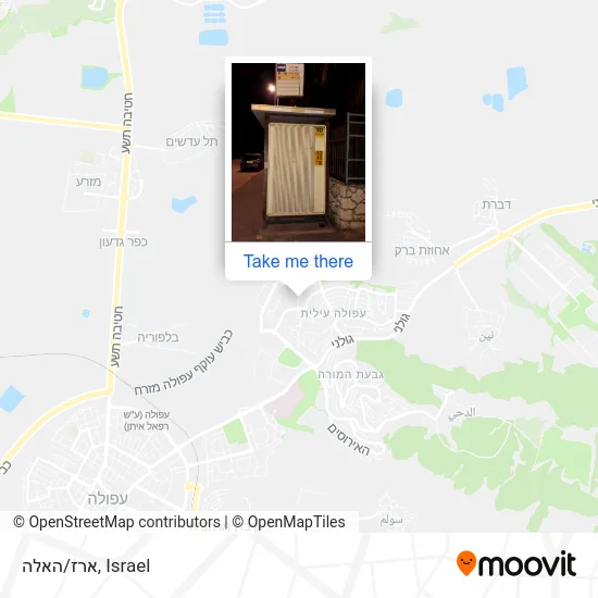 Карта ארז/האלה