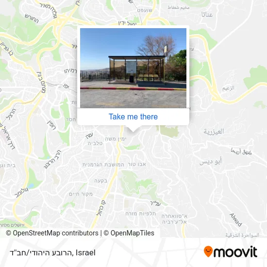 Карта הרובע היהודי/חב''ד