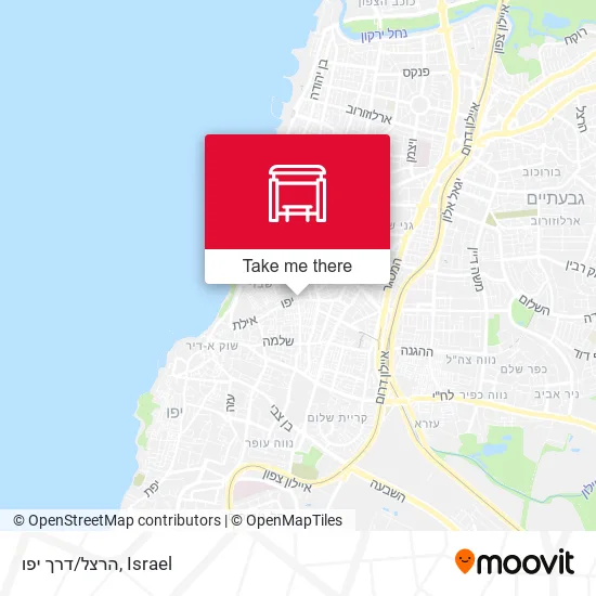 Карта הרצל/דרך יפו