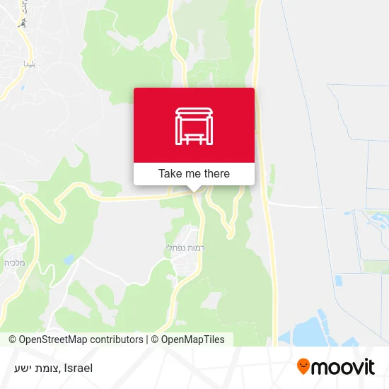 Карта צומת ישע