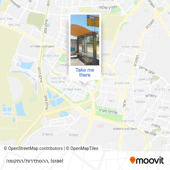 ההסתדרות/התקומה map