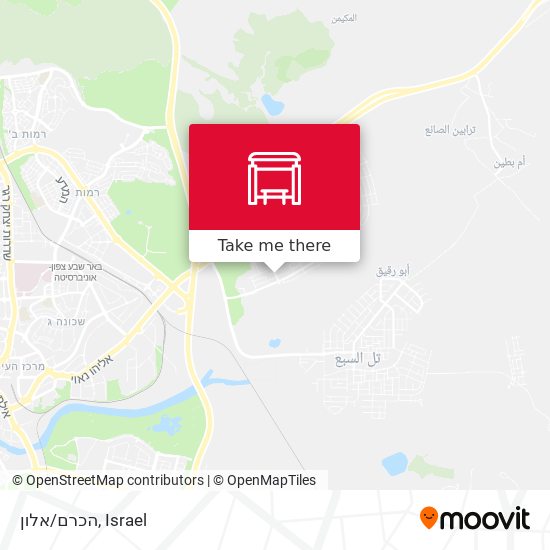 Карта הכרם/אלון