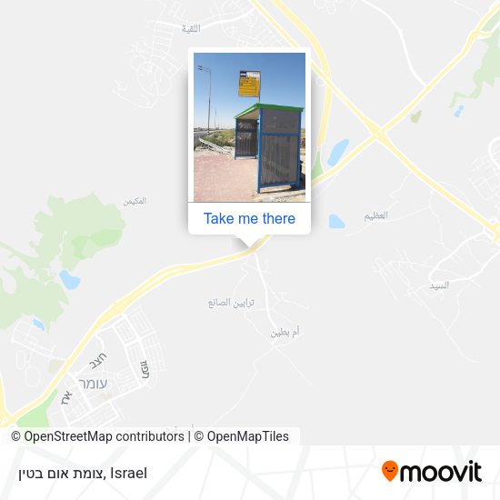 צומת אום בטין map