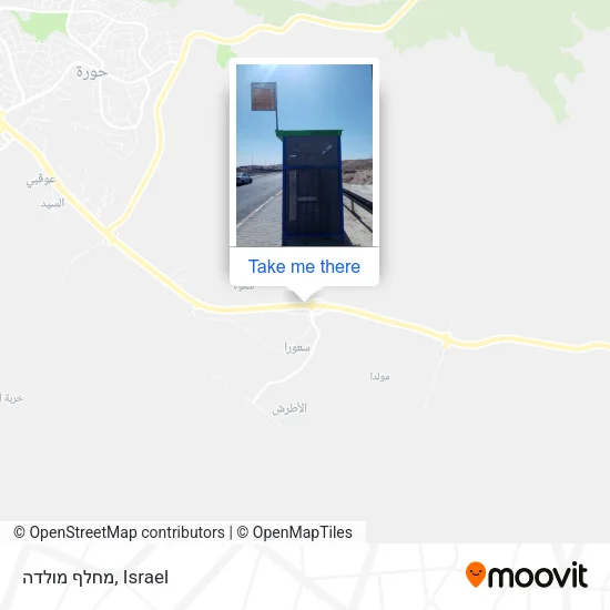 Карта מחלף מולדה