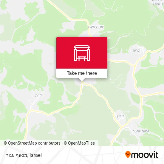 Карта מסעף עגור