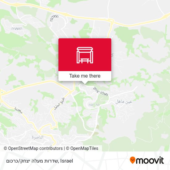 שדרות מעלה יצחק/כרכום map