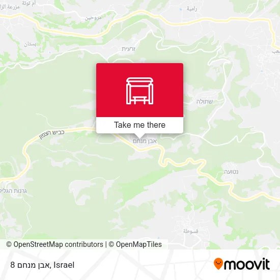 Карта אבן מנחם 8