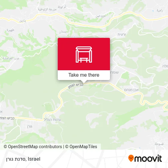 Карта סדנת גורן