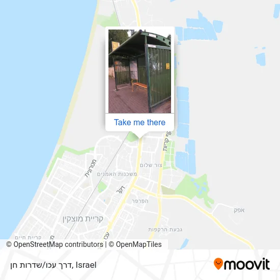 Карта דרך עכו/שדרות חן