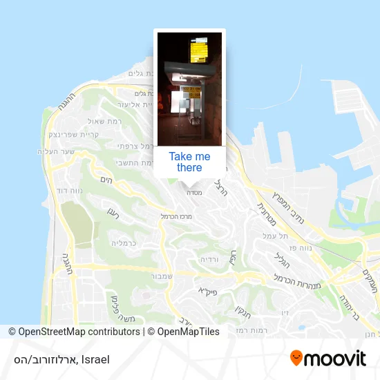 Карта ארלוזורוב/הס