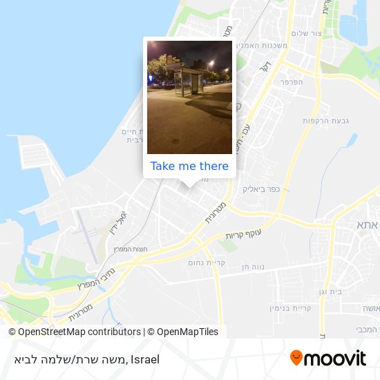 משה שרת/שלמה לביא map