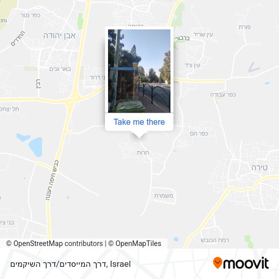 דרך המייסדים/דרך השיקמים map