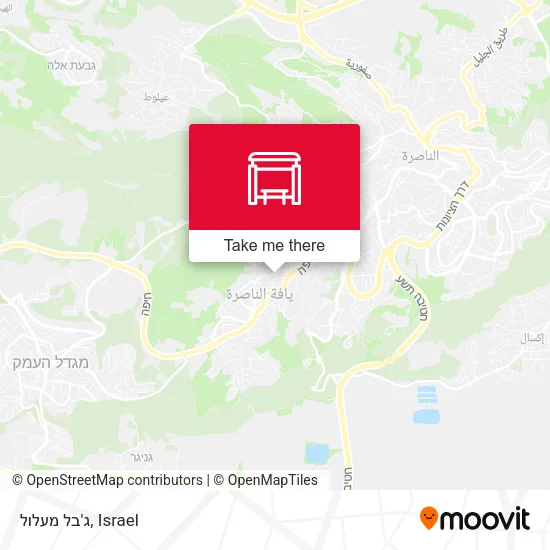 Карта ג'בל מעלול