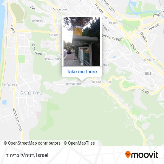 דניה/ליבריה ד map