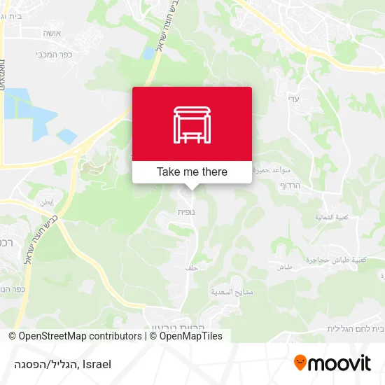 Карта הגליל/הפסגה