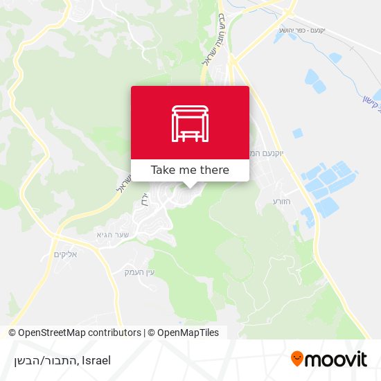 התבור/הבשן map