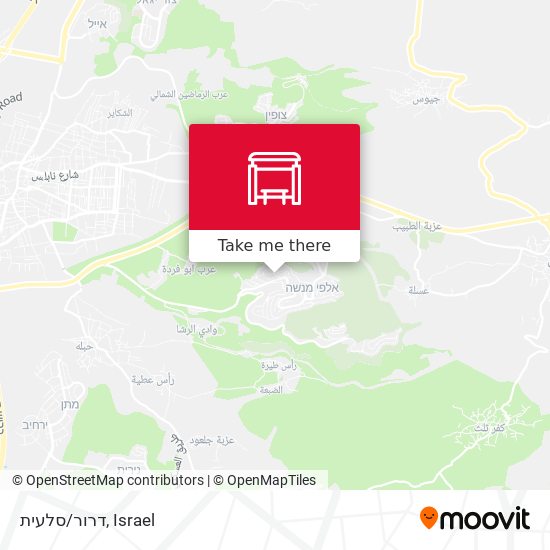 דרור/סלעית map