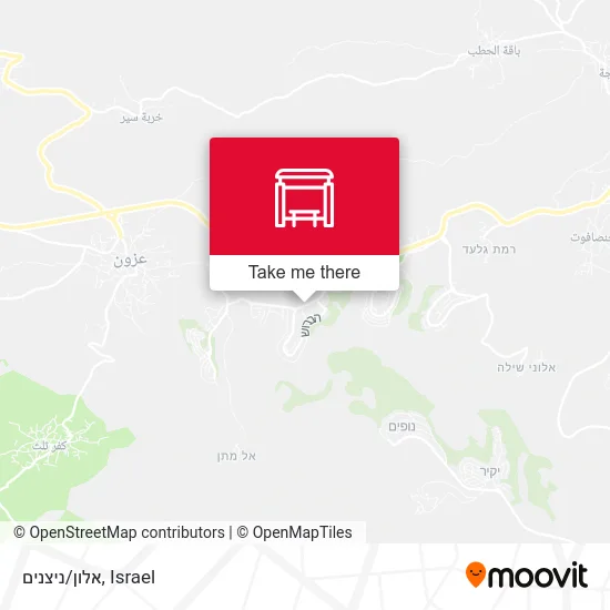 Карта אלון/ניצנים