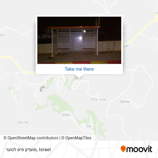 מועדון פיס לנוער map