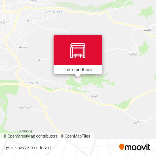 צרכניה/אבני חפץ map