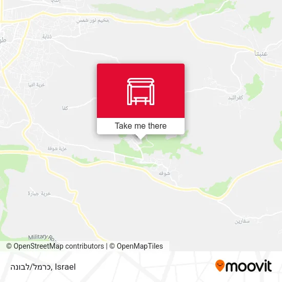 Карта כרמל/לבונה