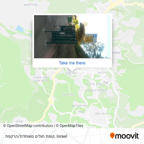 קופת חולים מאוחדת/הרקפת map
