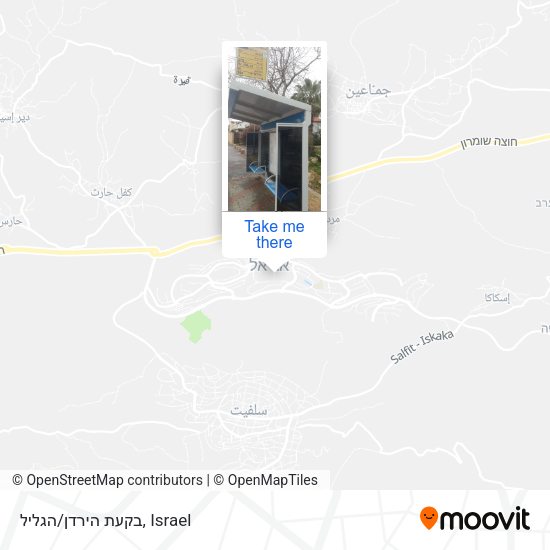 בקעת הירדן/הגליל map