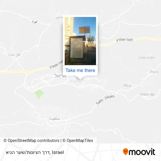 Карта דרך הציונות/שער הגיא