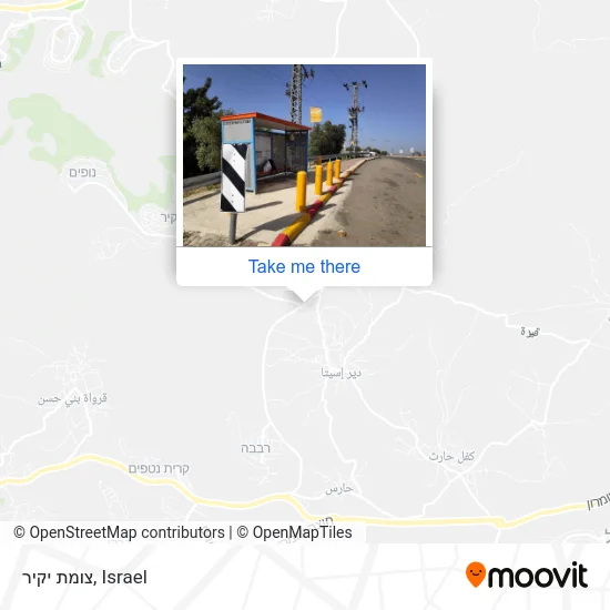 Карта צומת יקיר