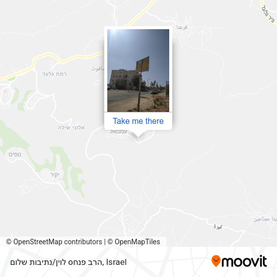 הרב פנחס לוין/נתיבות שלום map