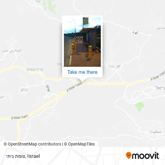 Карта צומת גיתי