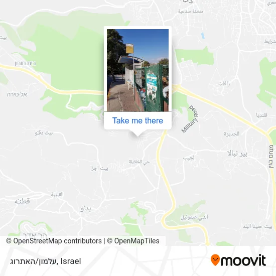 Карта עלמון/האתרוג