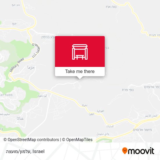 עלמון/מועצה map