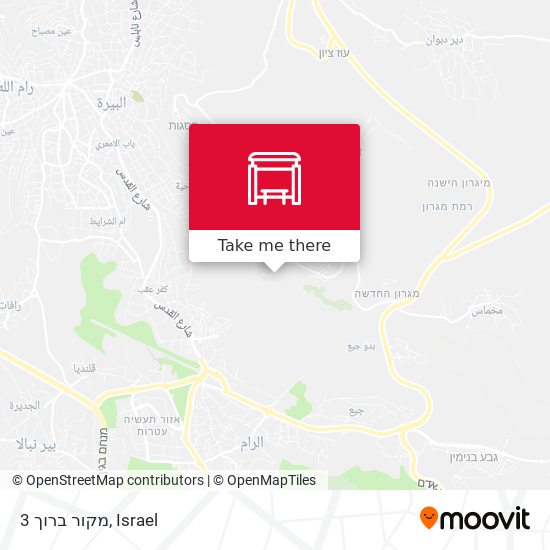 מקור ברוך 3 map