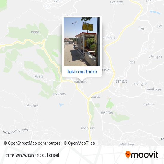 מגיני הגוש/השיירות map