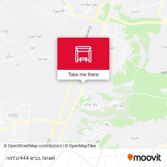 כביש 444/ג'למה map