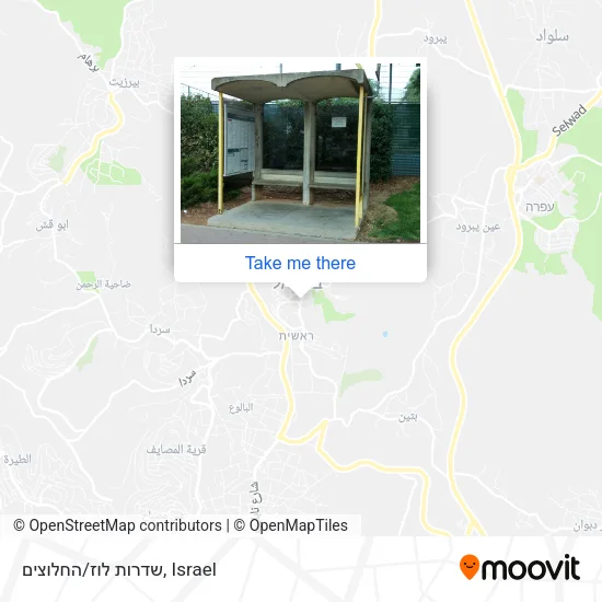 Карта שדרות לוז/החלוצים