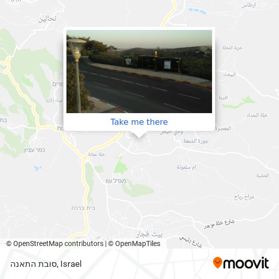 סובת התאנה map