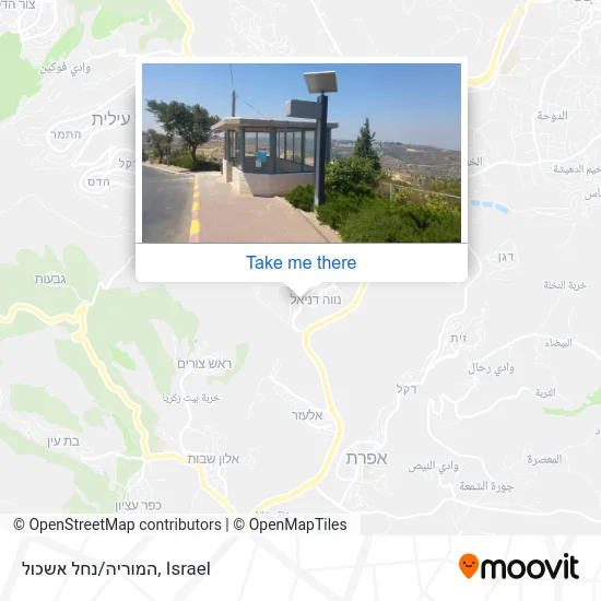 Карта המוריה/נחל אשכול