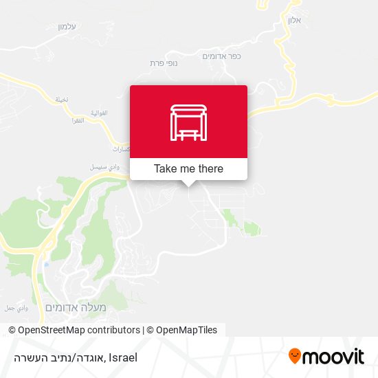 אוגדה/נתיב העשרה map