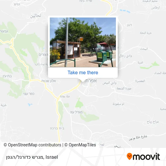 Карта מגרש כדורגל/הגפן
