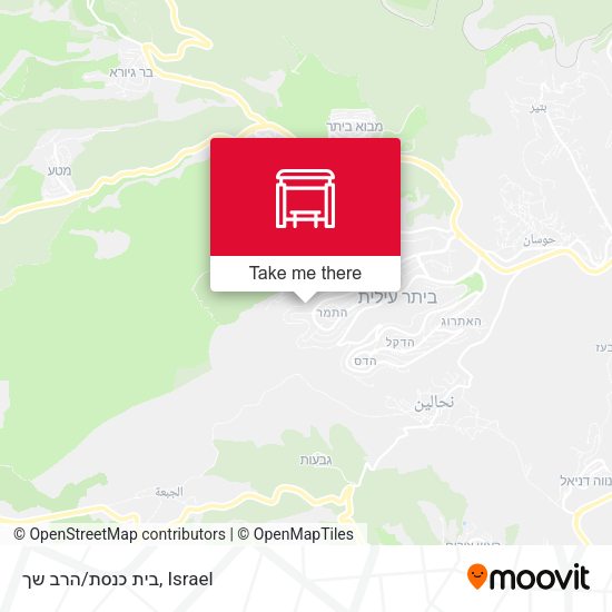 בית כנסת/הרב שך map