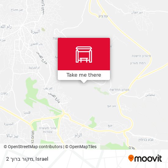 מקור ברוך 2 map