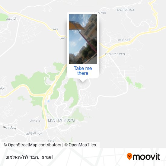 הבדולח/האלמוג map