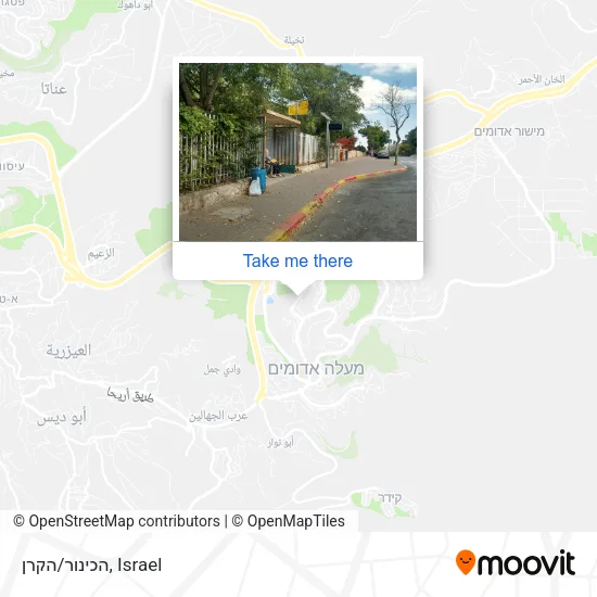 הכינור/הקרן map