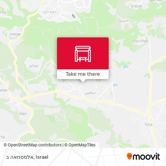 אלמסחאה ב map