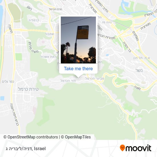 דניה/ליבריה ג map