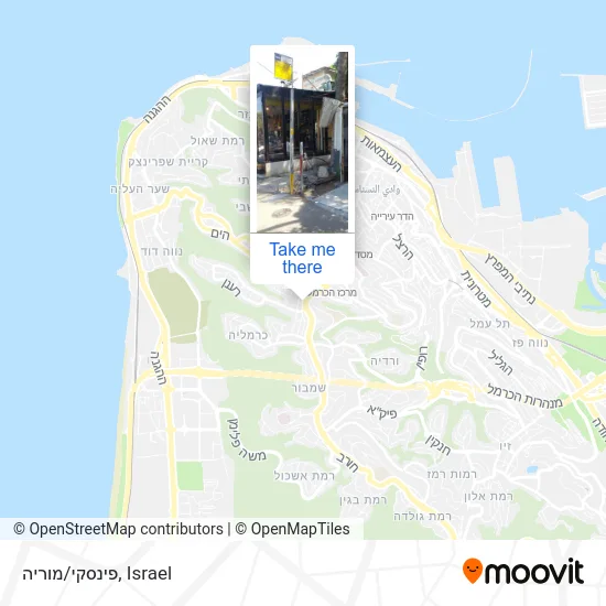 Карта פינסקי/מוריה